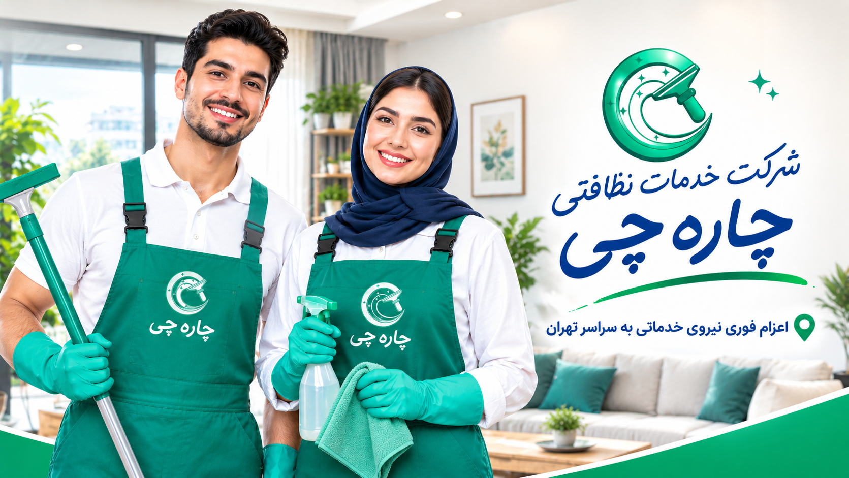 شرکت خدمات نظافتی چاره چی
